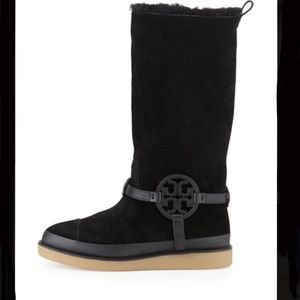 Tory Burch Logo Boots